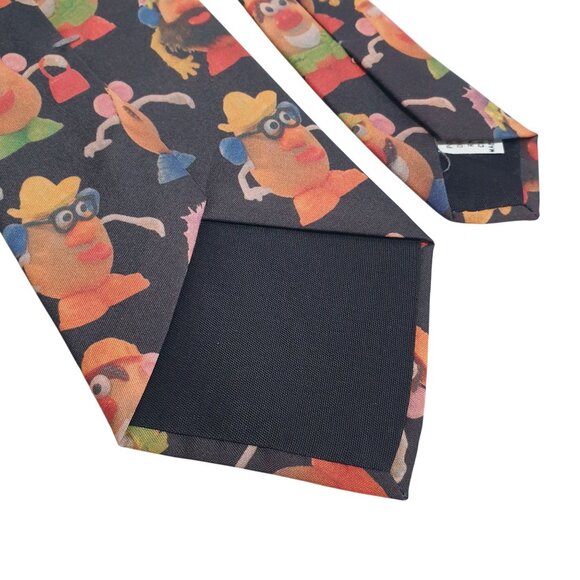Vintage Mr Potato Head Novelty Tie By Ralph Marlin Polyester Fun Game 1995 - Picture 5 of 5